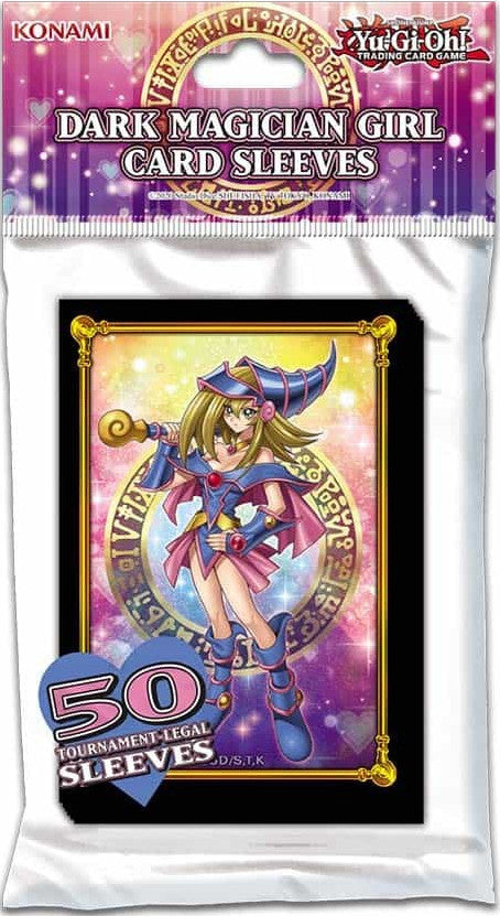 Yu-Gi-Oh! TCG: Card Sleeves 50-pack (Dark Magician Girl)