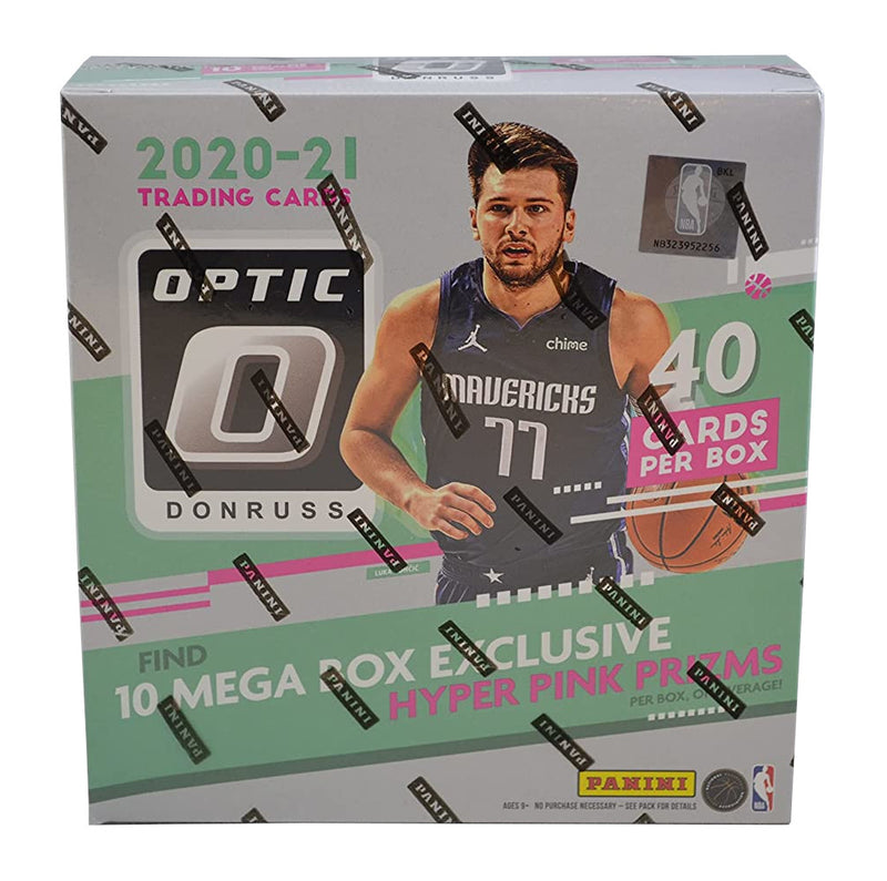 2020-21 Donruss Optic Basketball Mega Box (Hyper Pink Prizms)