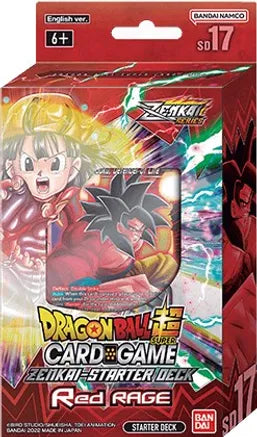 Dragon Ball Super TCG: Starter Deck [DBS-SD17] - ZENKAI Series (Red Rage)
