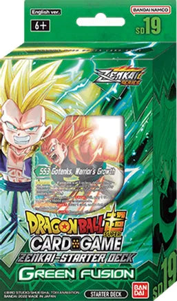 Dragon Ball Super TCG: Starter Deck [DBS-SD19] - ZENKAI Series (Green Fusion)