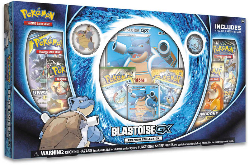 Pokémon TCG: Blastoise GX Premium Collection