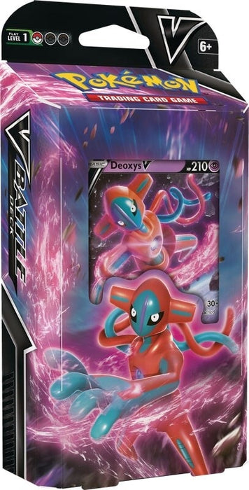 pokemon deoxys booster box Pokémon TCG: V Battle Deck (Deoxys V) — Smoke and Mirrors Hobby