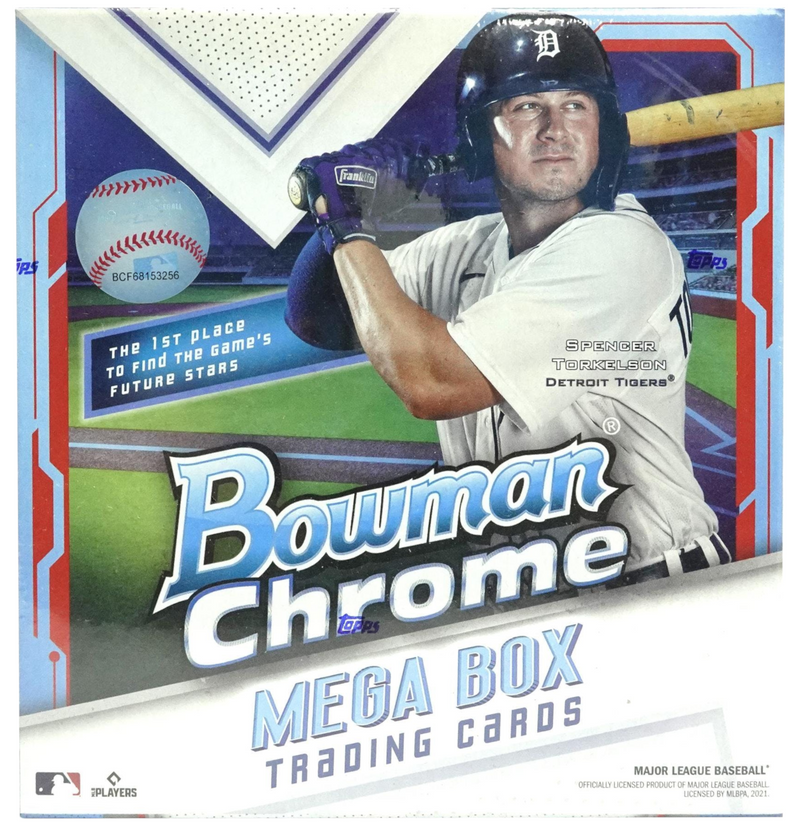 2021 Bowman Chrome Baseball Mega Box