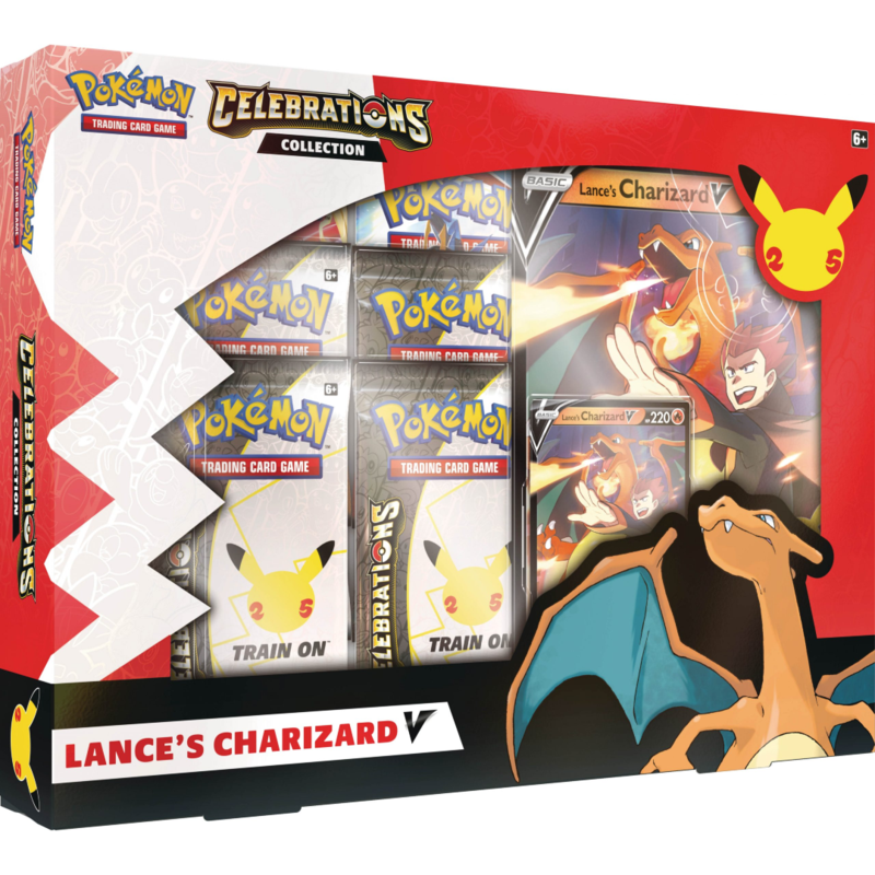 Pokémon TCG: Celebrations - Collection (Lance’s Charizard V)