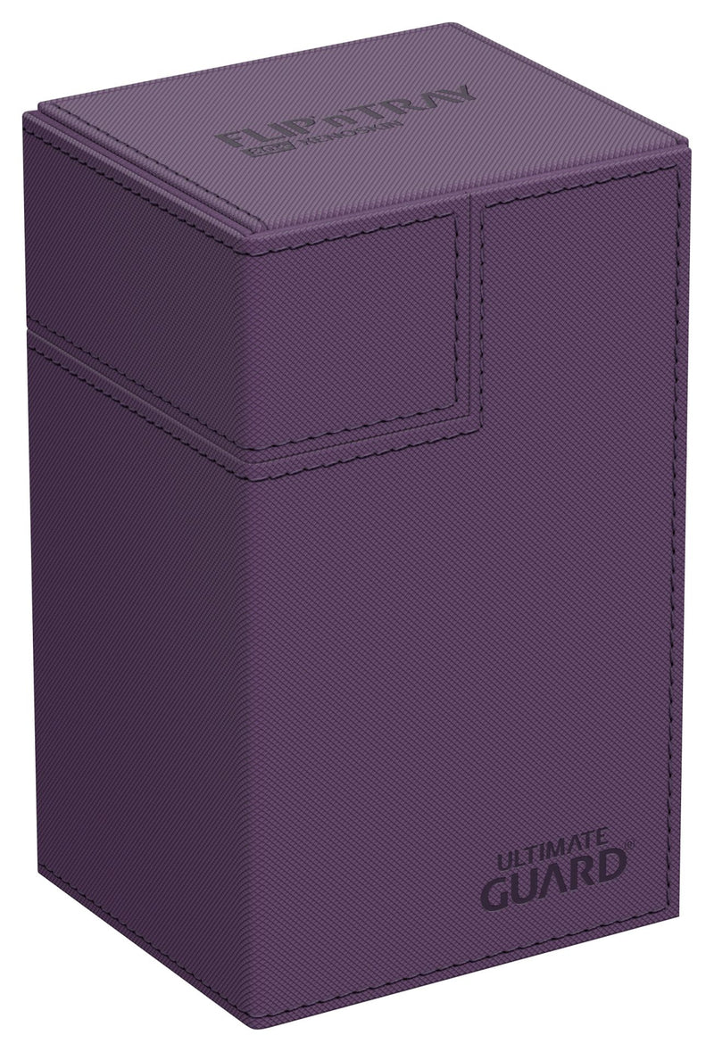 Ultimate Guard - Twin Flip'n'Tray 80+ Xenoskin Deck Case - Monocolor Purple