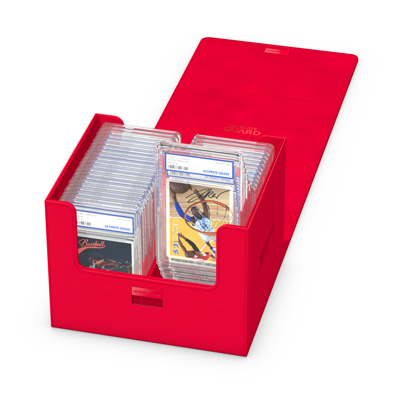 Ultimate Guard - Minthive 30+ Xenoskin Graded Card Deck Case - Red