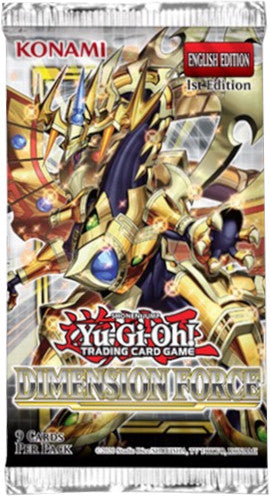 Yu-Gi-Oh! TCG: Dimension Force - Booster Pack (1st Edition)