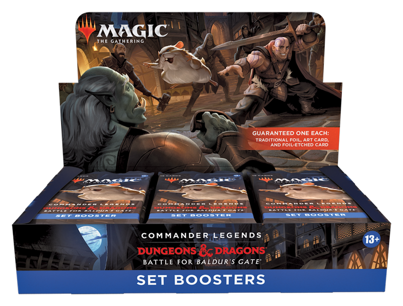Magic: The Gathering - Commander Legends: Battle for Baldur's Gate - Set Booster Display