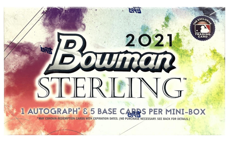 2021 Bowman Sterling Baseball Hobby Box