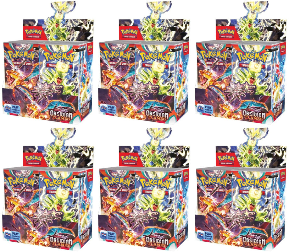 obsidian flames booster box case Pokémon TCG: Scarlet & Violet: Obsidian Flames