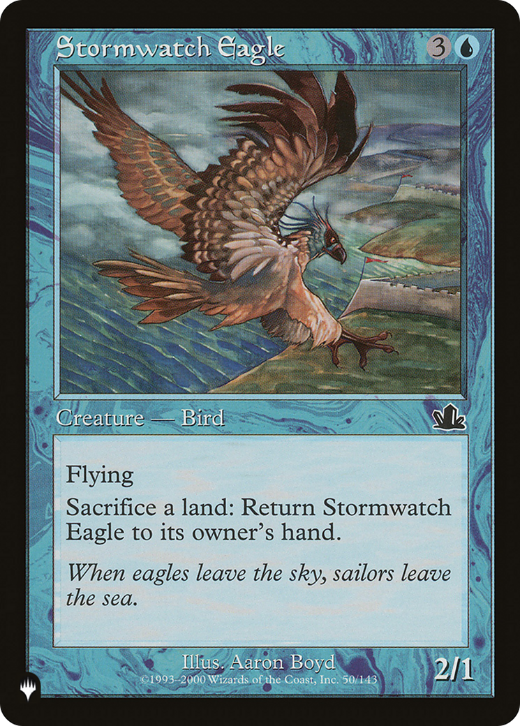 Stormwatch Eagle [The List]