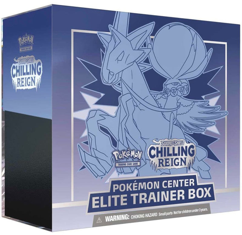 Pokémon TCG: Sword & Shield: Chilling Reign - Elite Trainer Box (Ice Rider Calyrex) (Pokemon Center Exclusive)