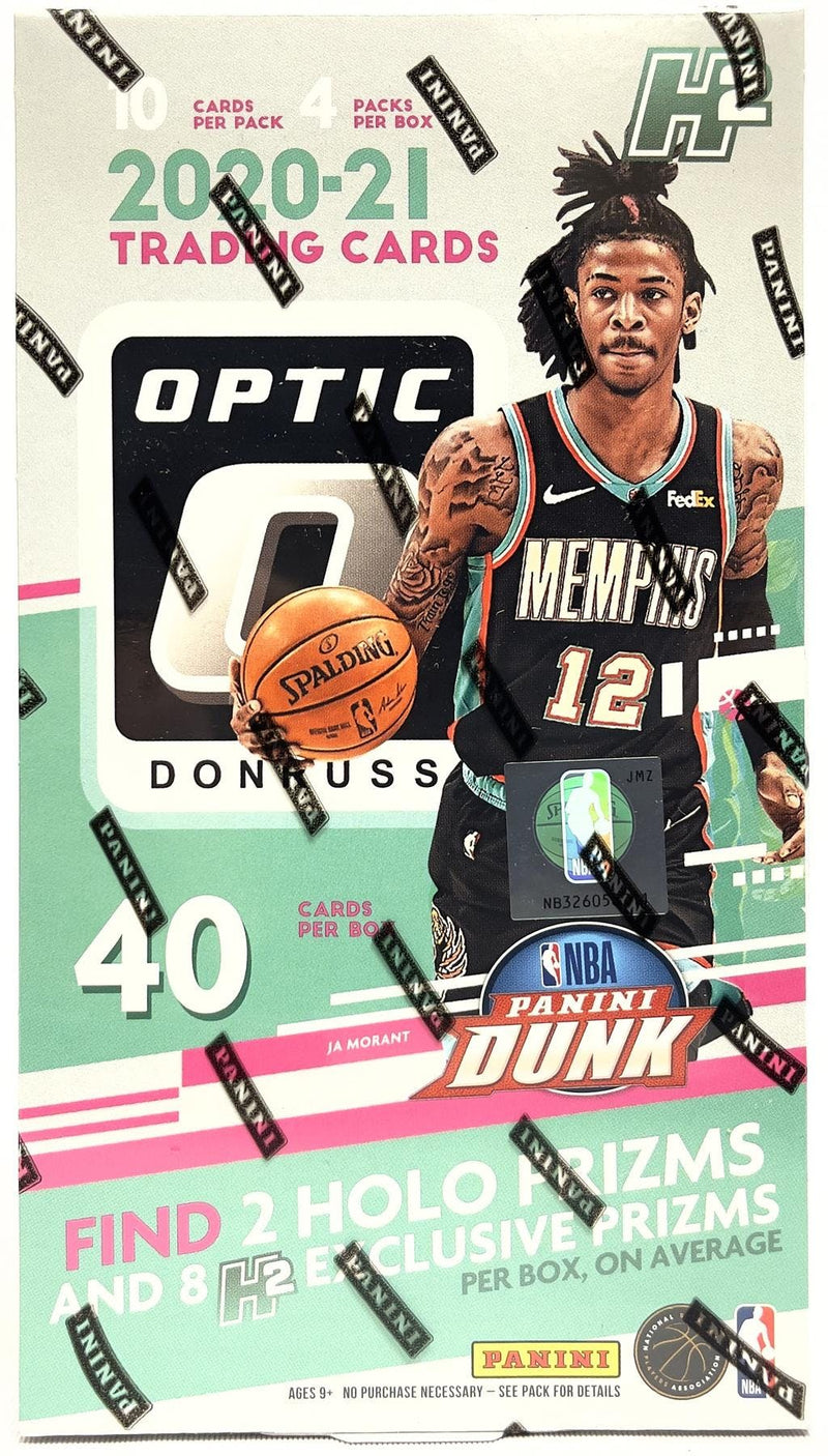 2020-21 Donruss Optic Basketball Hobby Hybrid Box