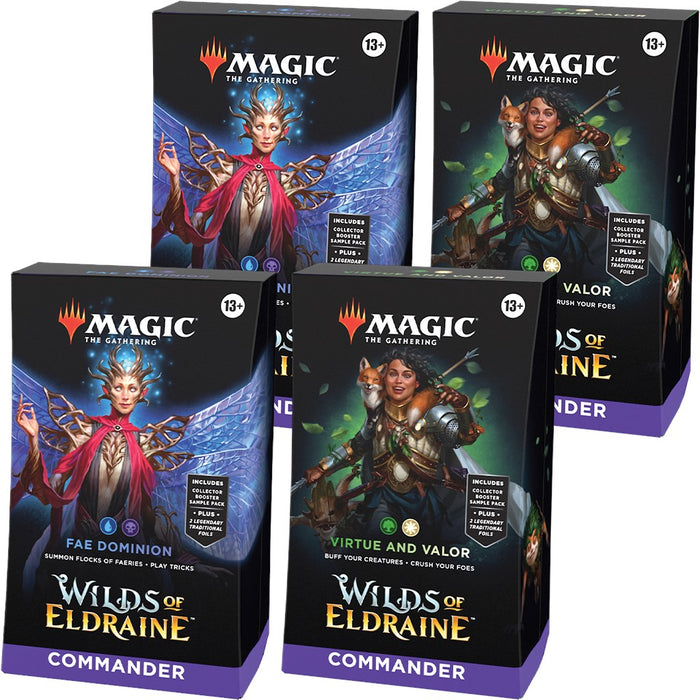 Magic: The Gathering - Wilds of Eldraine - Commander Deck Case
