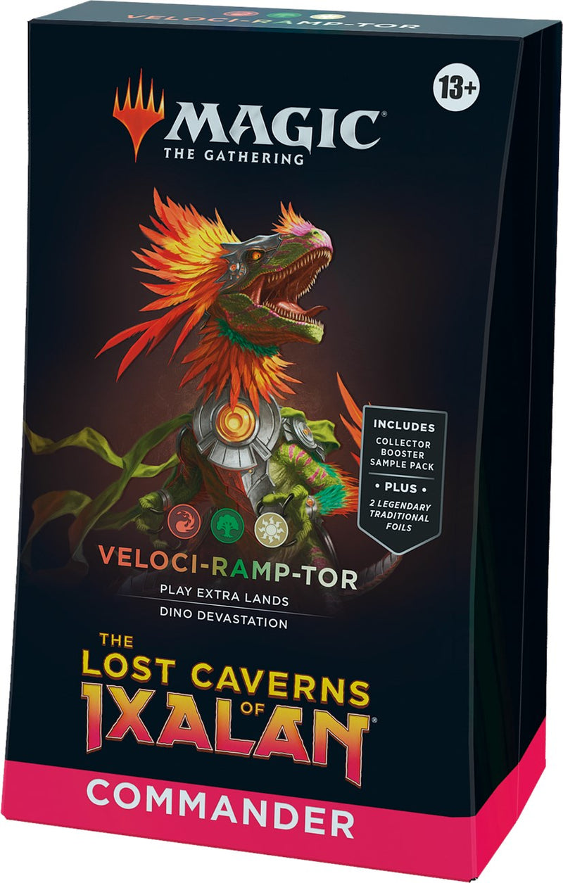 Magic: The Gathering - The Lost Caverns of Ixalan - Commander Deck (Veloci-Ramp-Tor)
