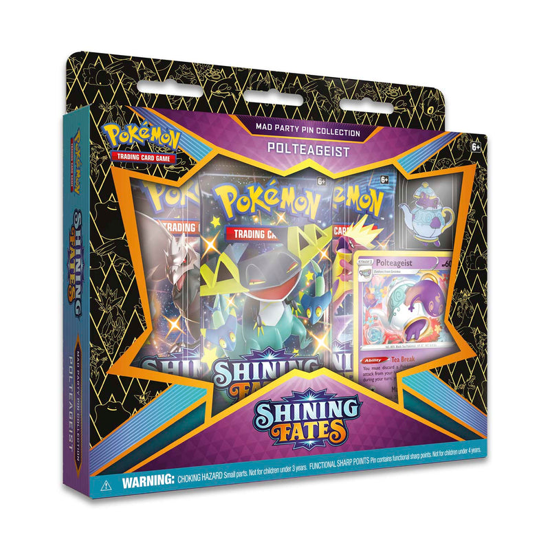 Pokémon TCG: Shining Fates - Mad Party Pin Collection (Polteageist)