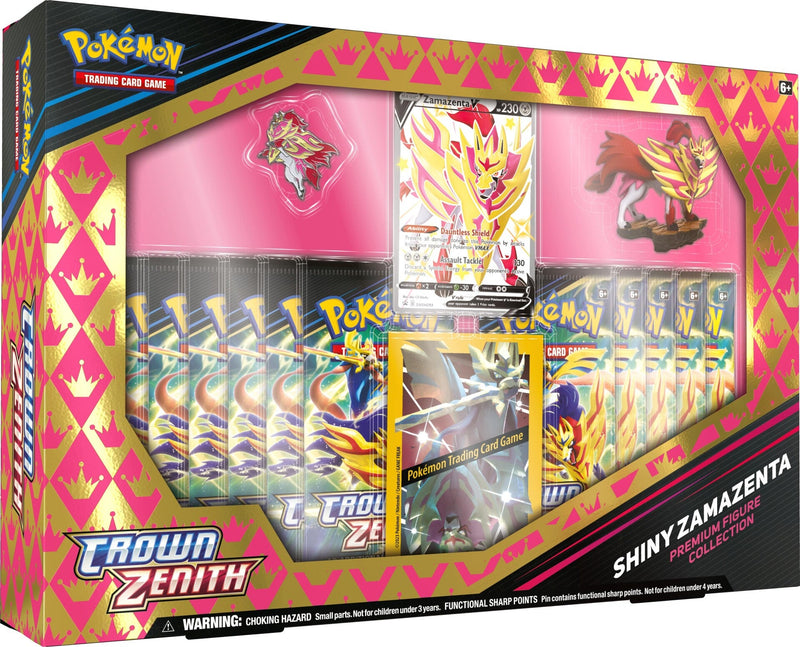 Pokémon TCG: Sword & Shield: Crown Zenith - Premium Figure Collection (Shiny Zamazenta)
