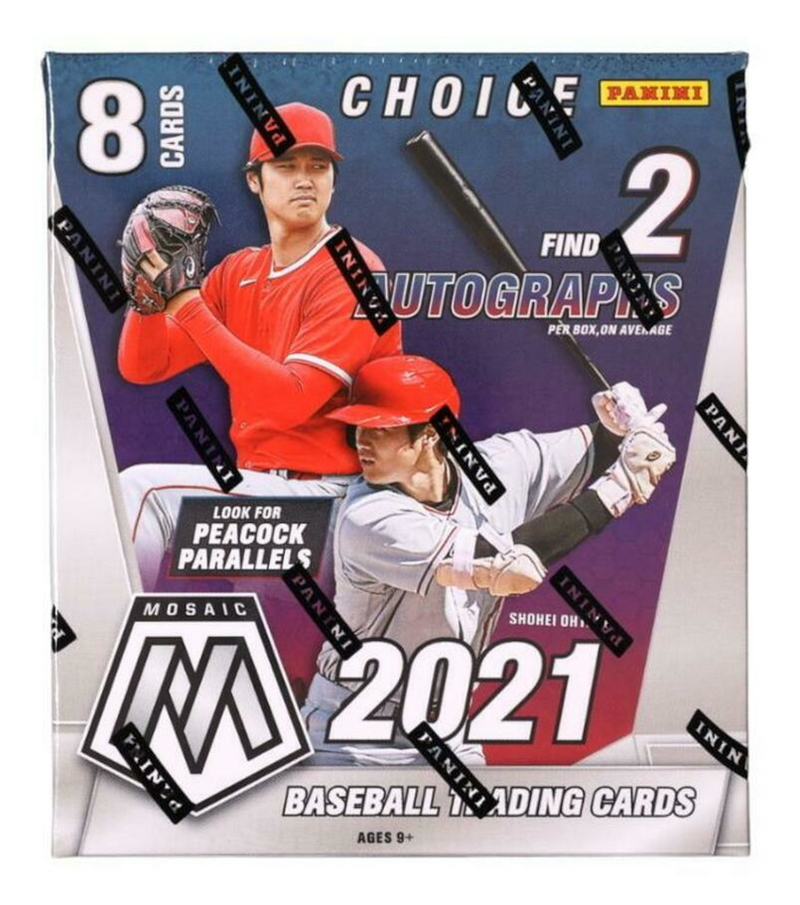 2021 Mosaic Choice Baseball Hobby Box