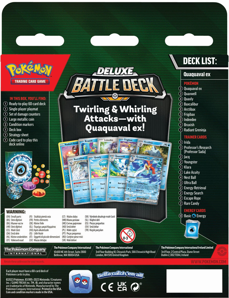 Pokémon TCG; Deluxe Battle Deck (Quaquaval ex)