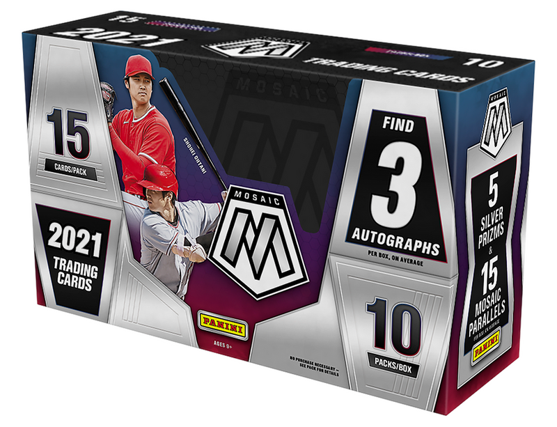 2021 Mosaic Baseball Hobby Box