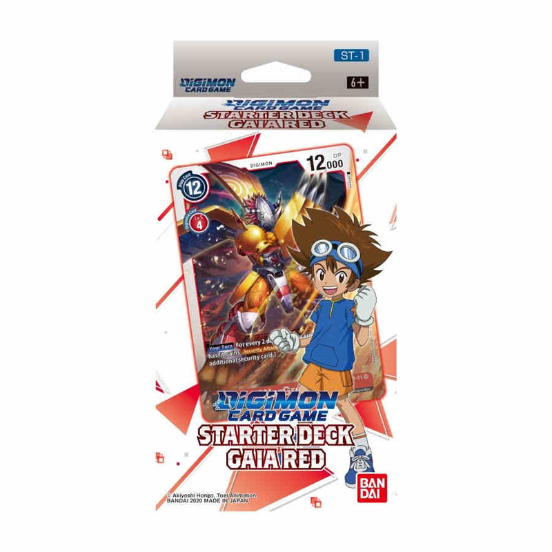 Digimon TCG: Starter Deck - Gaia Red [ST-1]