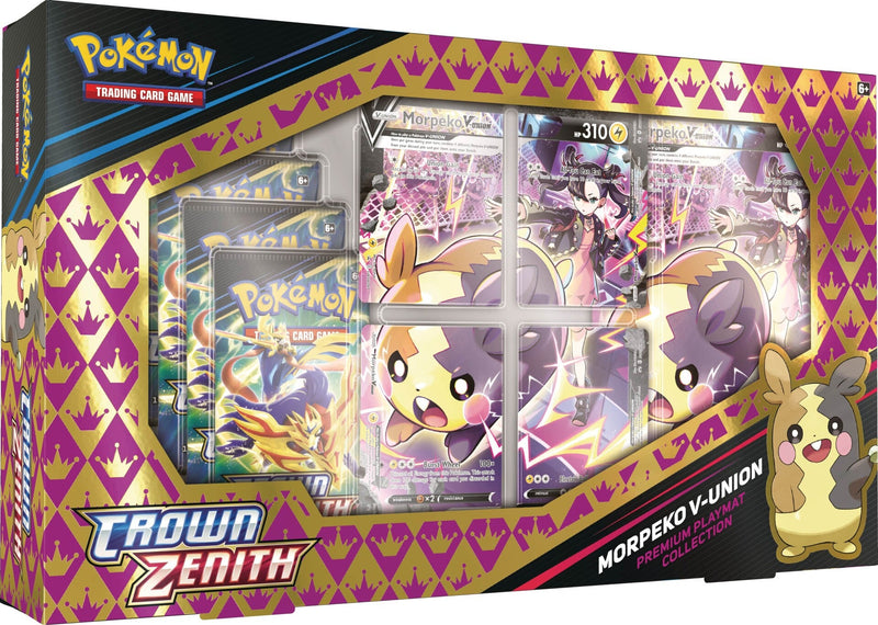 Pokémon TCG: Sword & Shield: Crown Zenith - Premium Playmat Collection (Morpeko V-UNION)