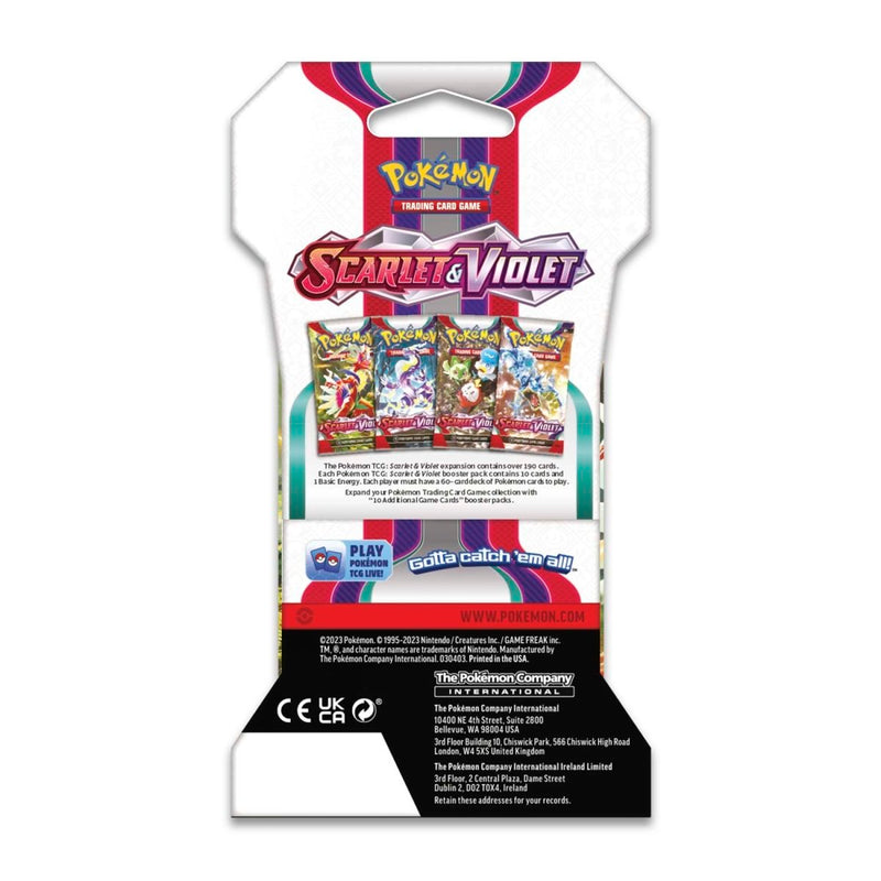 Pokémon TCG: Scarlet & Violet - Sleeved Booster Pack