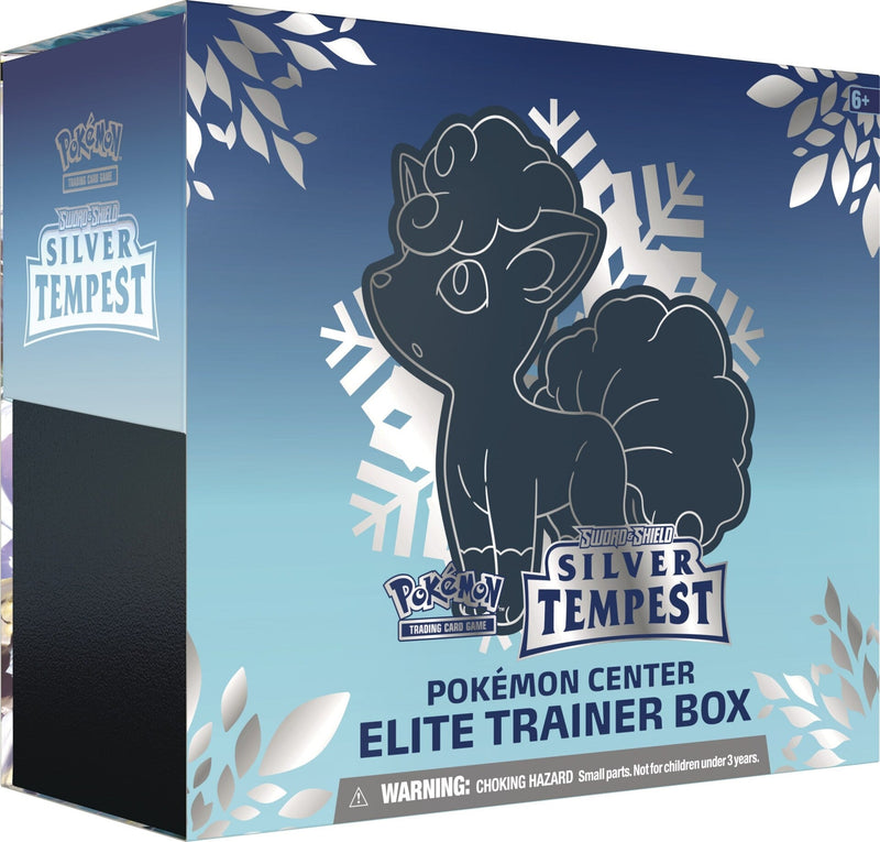 Pokémon TCG: Sword & Shield: Silver Tempest - Elite Trainer Box (Pokemon Center Exclusive)