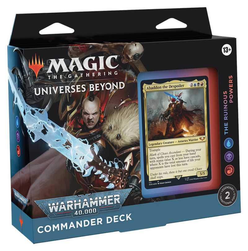 Magic: The Gathering - Universes Beyond: Warhammer 40,000 - Commander Deck (The Ruinous Powers)