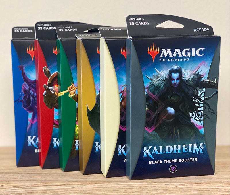 MTG: Kaldheim All 6 Theme Booster 35-Card Packs