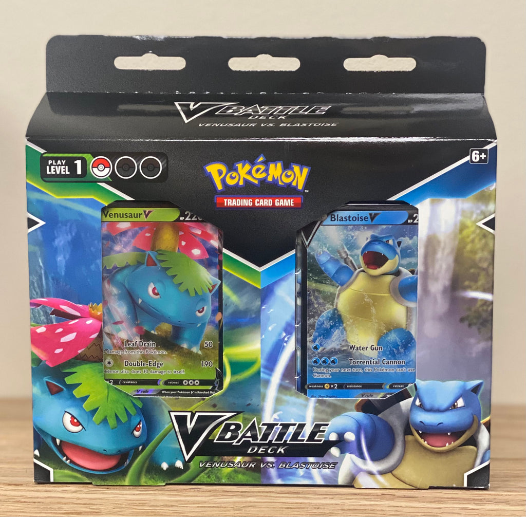 Pokémon TCG V Battle Deck Venusaur Vs. Blastoise