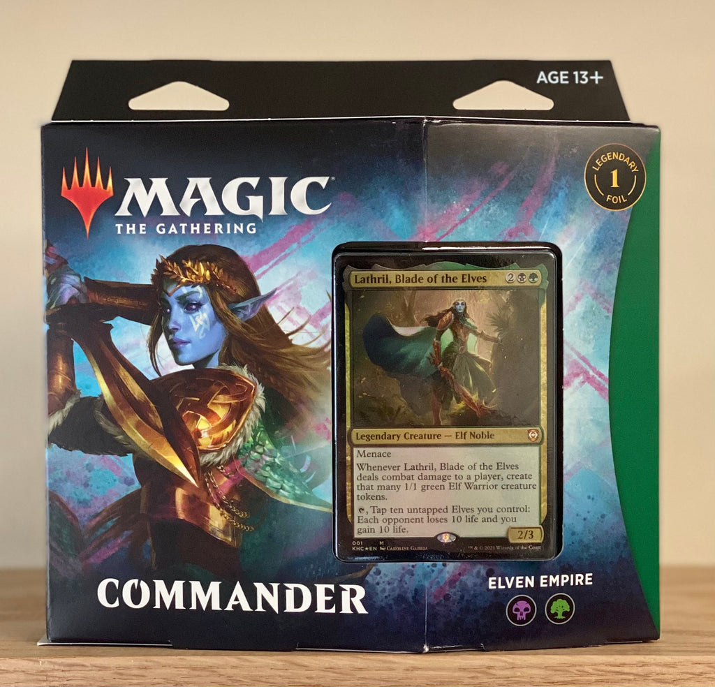 Magic: The Gathering - Kaldheim Commander Deck - Elven Empire Smoke and Mirrors Hobby Magic: The Gathering - Kaldheim Commander Deck - Elven Empire Smoke and Mirrors Hobby