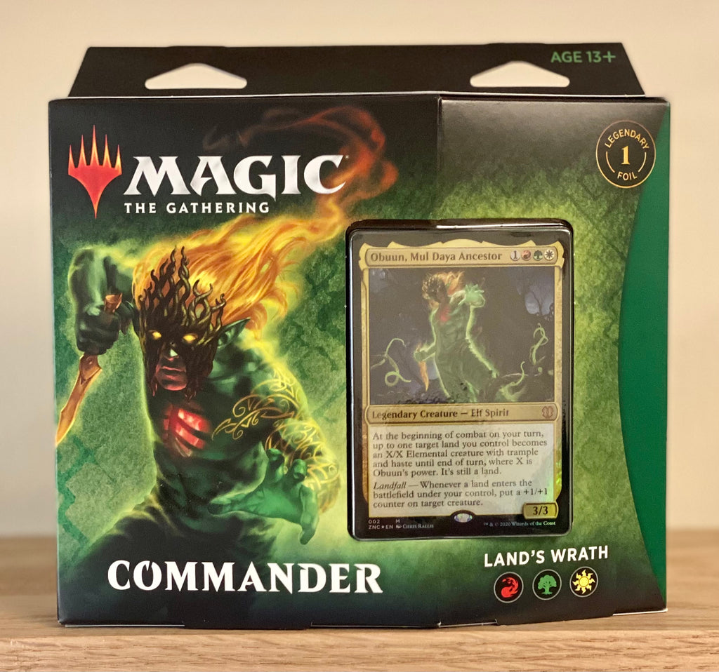 mtg zendikar rising commander deck MTG: Commander Deck