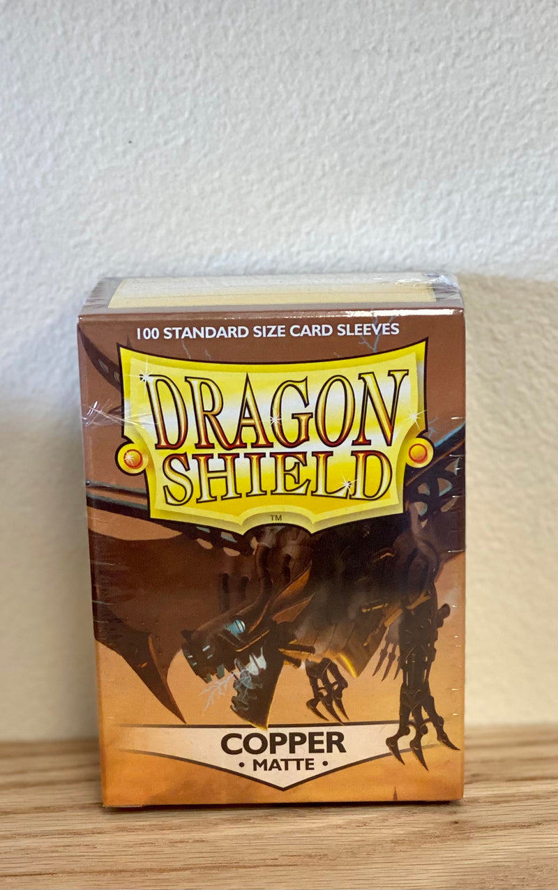 Dragon Shield Deck Protector - Matte Copper 100 CT