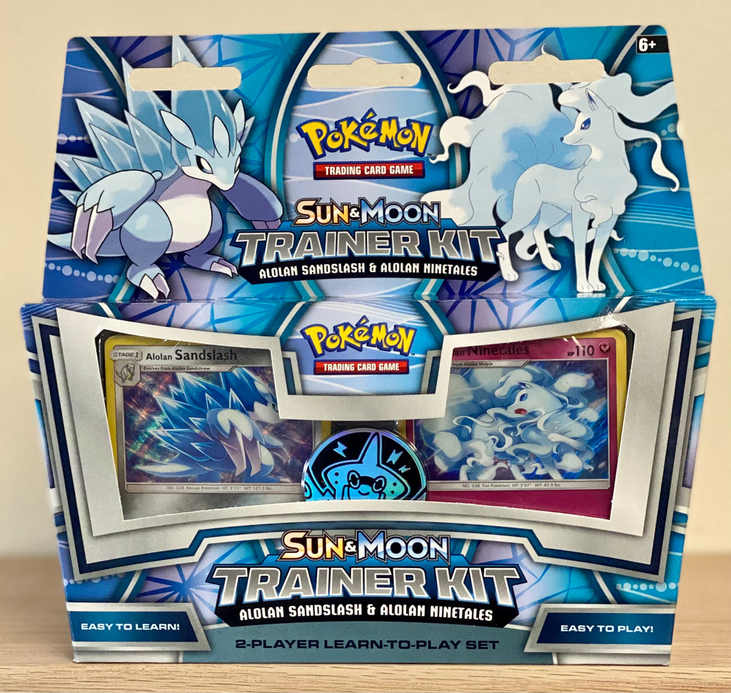 pokemon card game trainer kit Pokémon TCG: Sun & Moon Trainer Kit