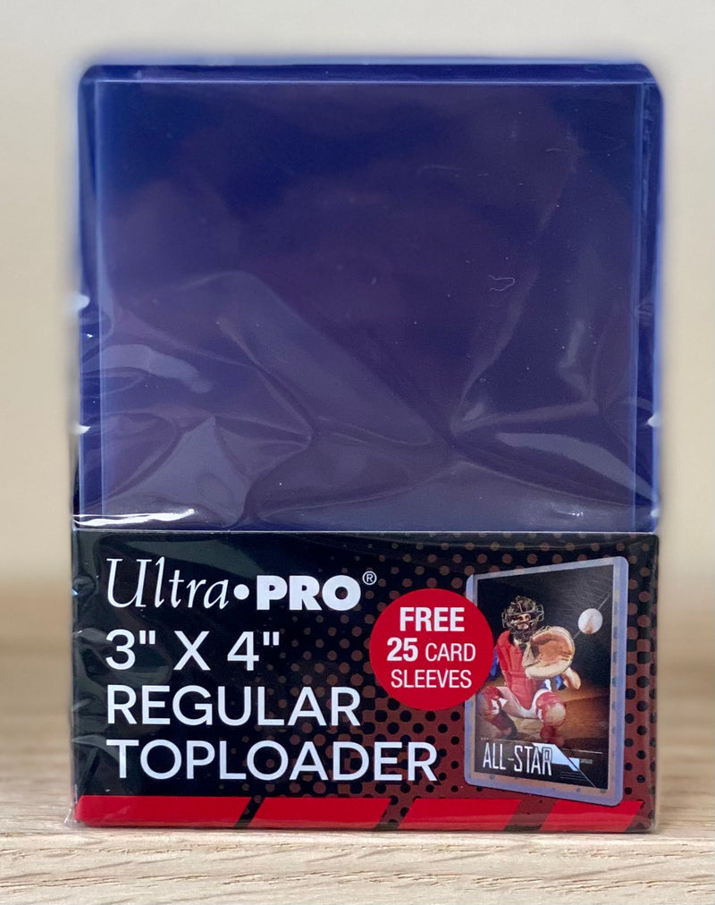 Ultra-PRO: 3"x4" Regular Toploader with 25 Penny Sleeves