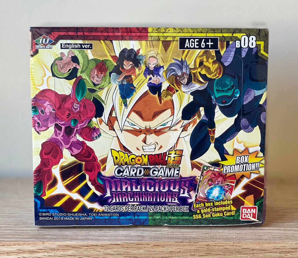 Dragon Ball Super TCG: Series 8 - Malicious Machinations Booster Box Dragon Ball Super TCG: Series 8 - Malicious Machinations Booster Box