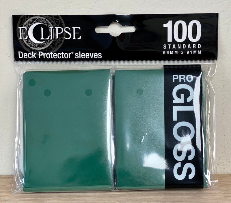 Ultra-PRO Eclipse: Deck Protector Sleeves- Forest Green Gloss