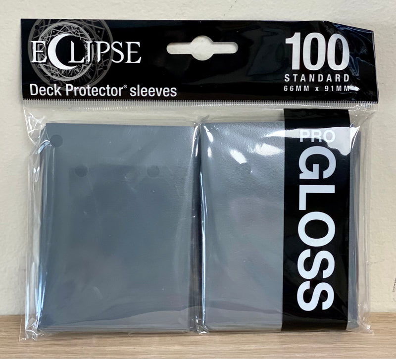 Ultra-PRO Eclipse: Deck Protector Sleeves- Gray Gloss