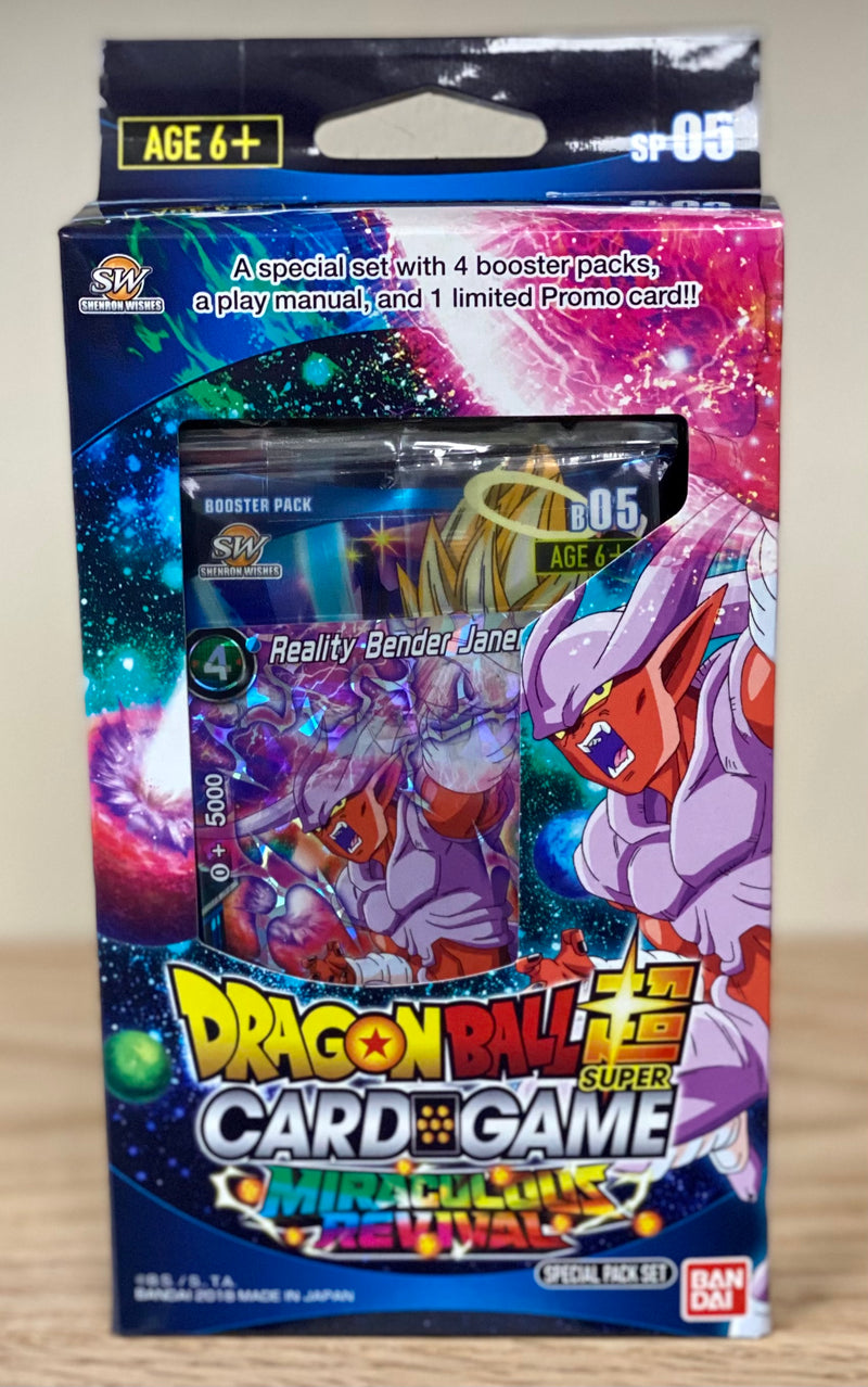 Dragon Ball Super TCG: Series 5 - Miraculous Revival Special Pack Set