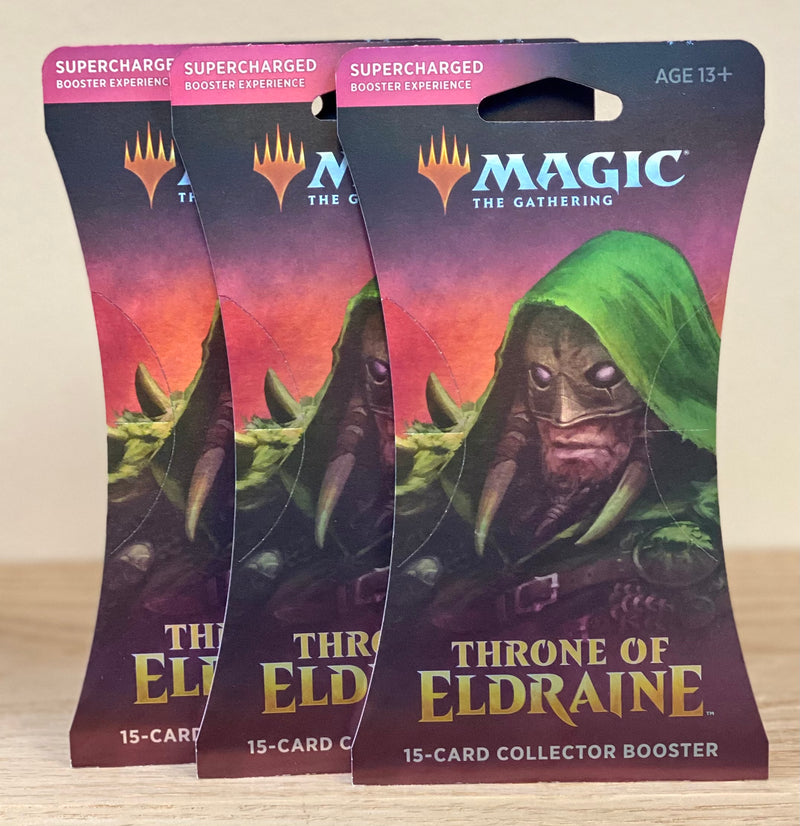 Magic: The Gathering - Throne of Eldraine Sleeved Collector Booster Pack