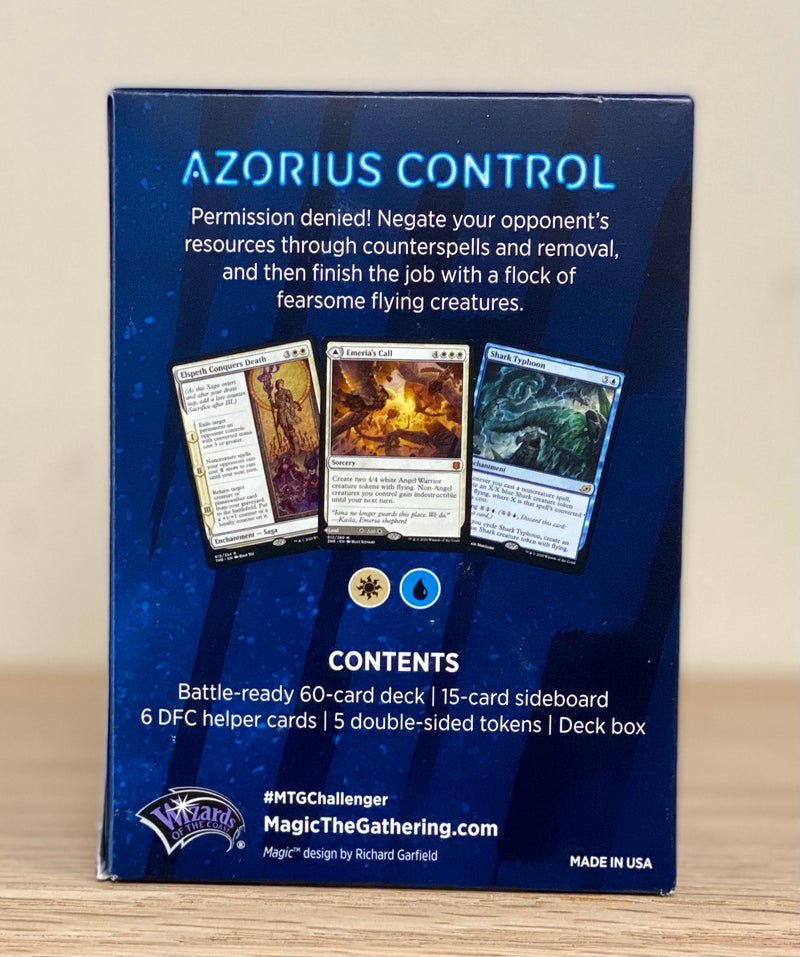 Magic: The Gathering - Azorius Control Challenger Deck 2021