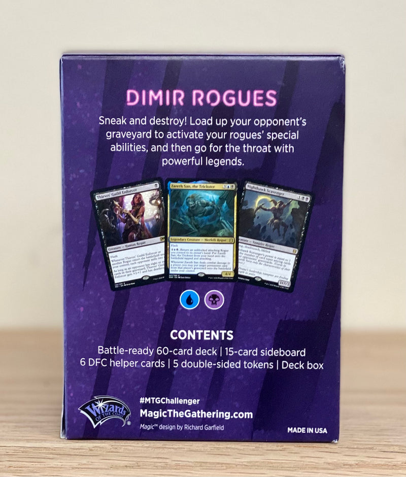 Magic: The Gathering - Dimir Rogues Challenger Deck 2021