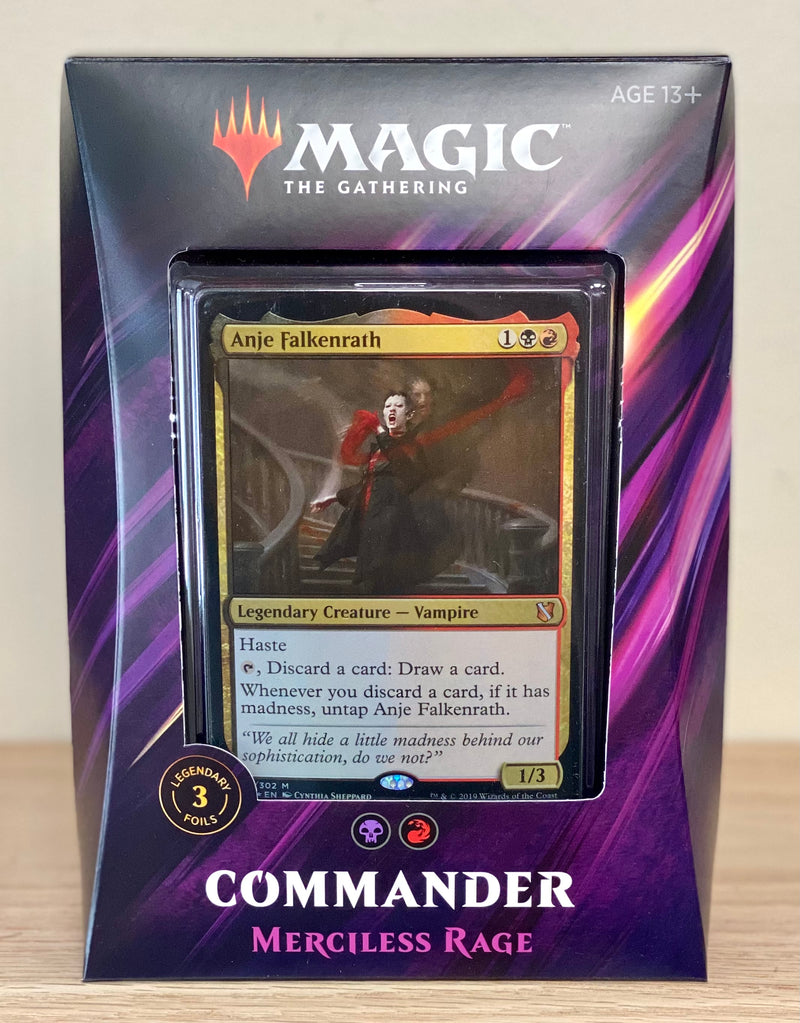 Magic: The Gathering - Commander Deck 2019 - Merciless Rage