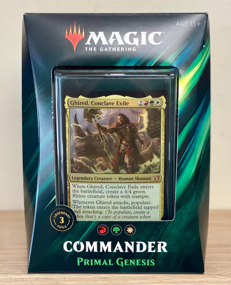 Magic: The Gathering - Commander Deck 2019 - Primal Genesis