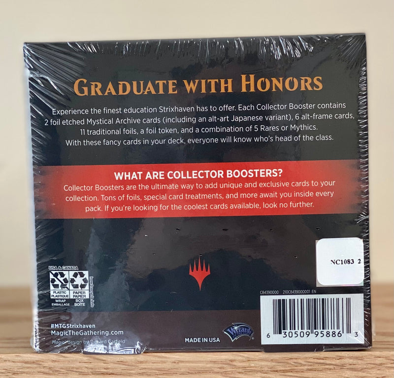 Magic: The Gathering - Strixhaven School of Mages Collector Booster Box