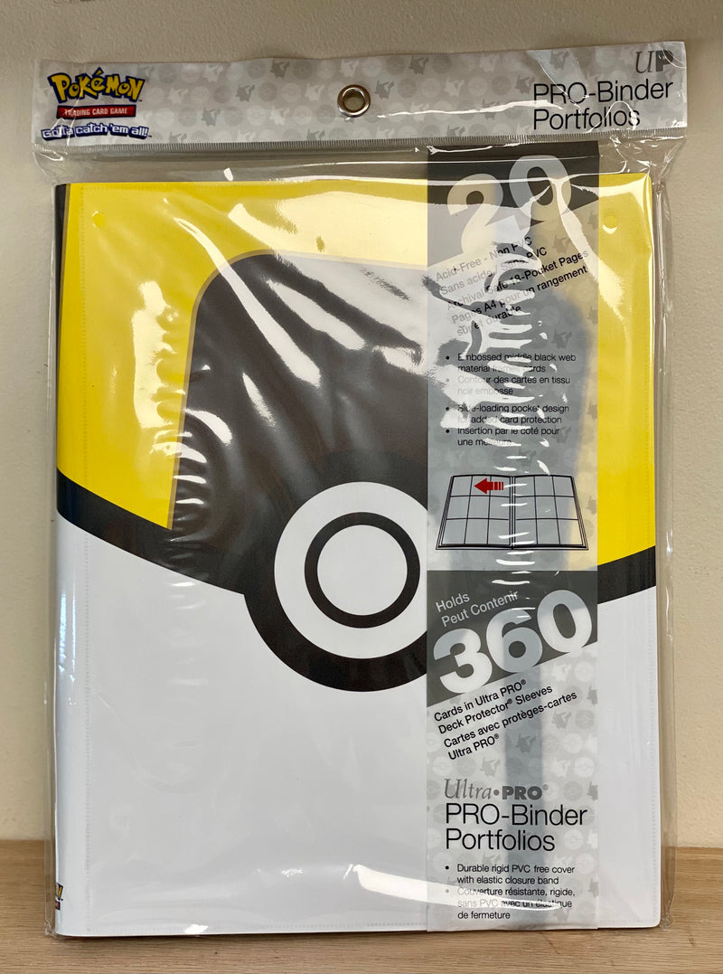Ultra-PRO: Pokémon 9 Pocket PRO Binder - Ultra Ball