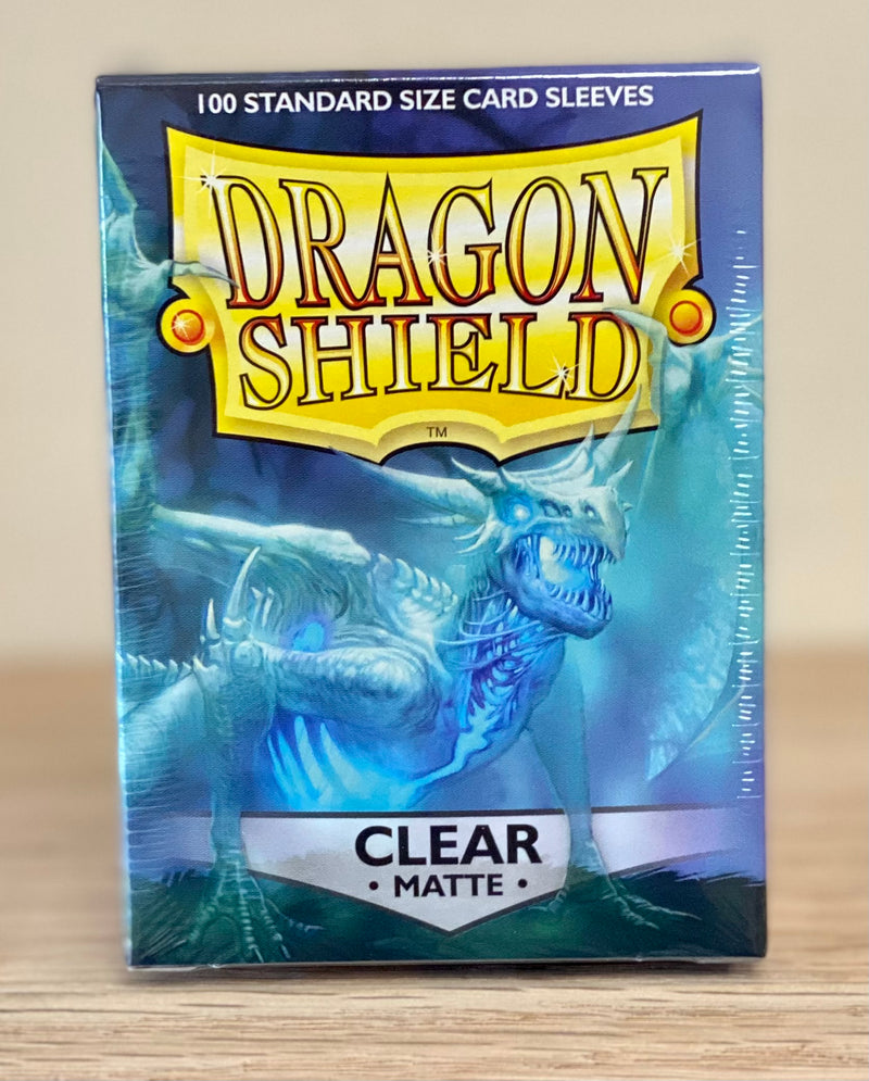 Dragon Shield Sleeves - 100ct Matte Clear