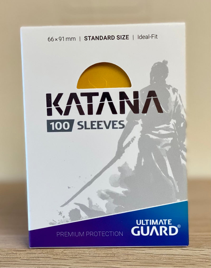 Ultimate Guard - Katana Sleeves - Yellow 100 CT