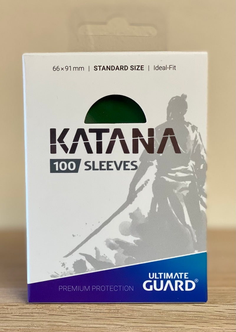 Ultimate Guard - Katana Sleeves - Green 100 CT